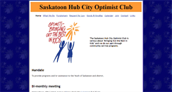 Desktop Screenshot of hubcityoptimistclub.com